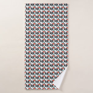 elegante moderne chic trendy badhanddoek