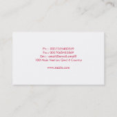 Elegante, moderne creatieve visitekaartjes (Achterkant)