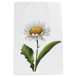 Elegante moderne dacie bloem medium cadeauzakje
