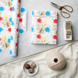 Elegante moderne dazie bloem cadeaupapier