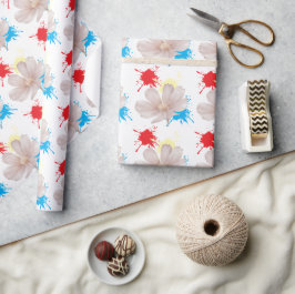 Elegante moderne dazie bloem cadeaupapier