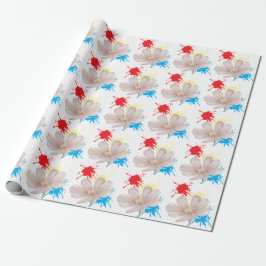 Elegante moderne dazie bloem cadeaupapier