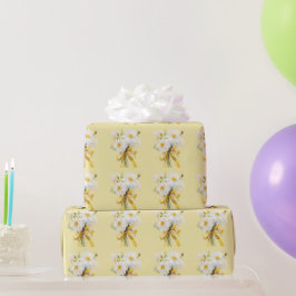 Elegante moderne dazie bloem cadeaupapier