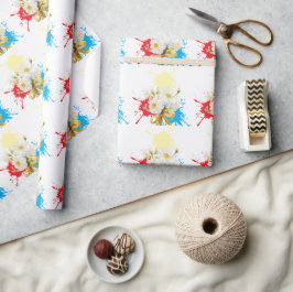 Elegante moderne dazie bloem cadeaupapier