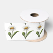 Elegante moderne dazie bloem satijnen lint (Spoel)