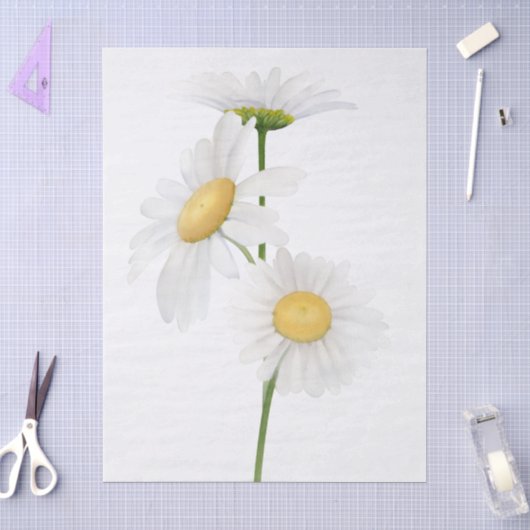Elegante moderne dazie bloem tissuepapier (Craft)