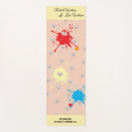 Elegante moderne dazie bloem yogamat