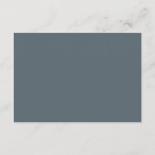 Elegante moderne eenvoudige elementen bruiloft informatiekaartje (Achterkant)