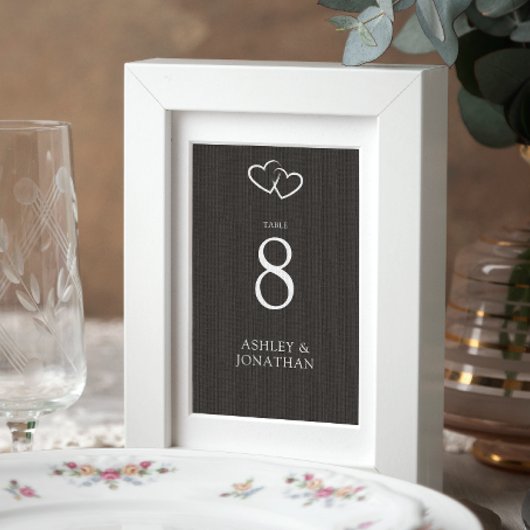 Elegante moderne eenvoudige elementen bruiloft kaart