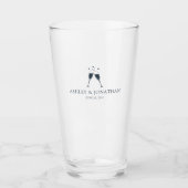 Elegante moderne eenvoudige elementen glas (Voorkant)