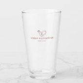 Elegante moderne eenvoudige elementen glas (Voorkant)