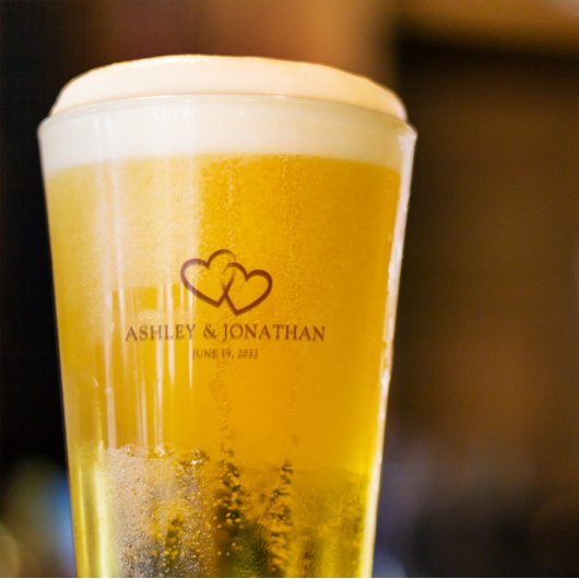 Elegante moderne eenvoudige elementen glas