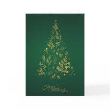 Elegante moderne eenvoudige minimalistische kerstb