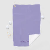 Elegante Moderne Eenvoudige Professionele Golfer  Golfhanddoek (Insitu)