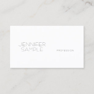 Elegante Moderne Eenvoudige Template Professioneel Visitekaartje