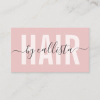 Elegante Moderne Eenvoudige Typografie Haarstylist