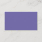 Elegante Moderne Eigen Naam Monogram Informatiekaartje (Achterkant)