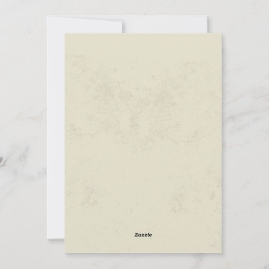 elegante moderne FLORAL Graduation Invitations Feestdagenkaart (Achterkant)