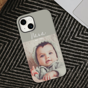 Elegante moderne foto Nana iPhone Case