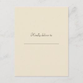 Elegante Moderne Foto QR Code Behuizing Kaart