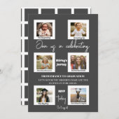 Elegante moderne fotoklasse van 2024 Afstuderen Kaart (Voorkant / Achterkant)