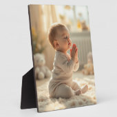 Elegante moderne frameloze fotoweergave fotoplaat (Zijkant)