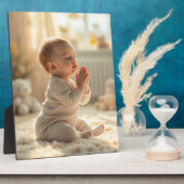 Elegante moderne frameloze fotoweergave fotoplaat (Zijkant)