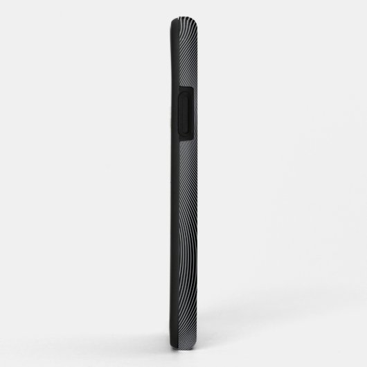 Elegante, moderne, futuristische golfabstractie Case-Mate iPhone case (Achterkant/rechts)