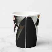 Elegante moderne gay Mannen bruiloft Papieren Bekers (Rechts)