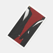 Elegante moderne gay Mannen bruiloft Servet (Hoek)