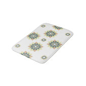 Elegante moderne geometrische ster bursts badmat (Gekanteld)