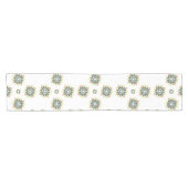 Elegante moderne geometrische ster bursts korte tafelloper (Horizontaal)