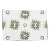 Elegante moderne geometrische ster bursts kussensloop (Achterkant-Rechts)