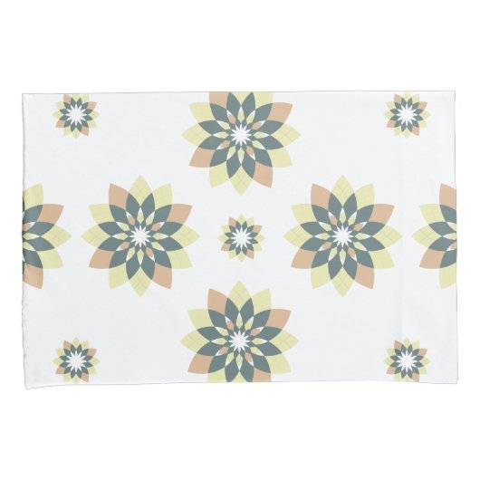 Elegante moderne geometrische ster bursts kussensloop (Voorkant-Rechts)