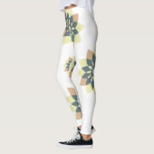 Elegante moderne geometrische ster bursts leggings (Links)