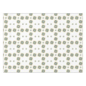 Elegante moderne geometrische ster bursts tafelkleed (Voorkant (Horizontaal))