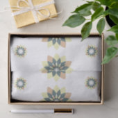 Elegante moderne geometrische ster bursts tissuepapier (Geschenk)