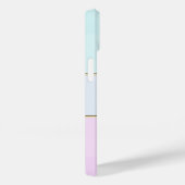 Elegante moderne gestreepte, Cupcake Case-Mate iPhone Case (Achterkant / Rechts)