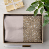 Elegante moderne glitters rozegoud glamour feest tissuepapier (Geschenk)
