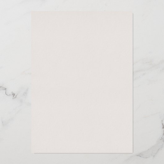 Elegante moderne gouden boog. Marine blauwe bloeme Folie Uitnodiging (Achterkant)