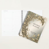 Elegante moderne gouden decoratieve planner (Display)
