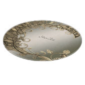 Elegante moderne gouden decoratieve snijplank (Hoek)