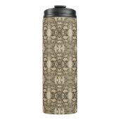 Elegante moderne gouden decoratieve thermische tui thermosbeker (Voorkant)