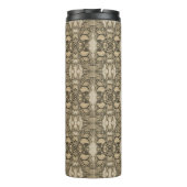 Elegante moderne gouden decoratieve thermische tui thermosbeker (Achterkant)