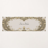 Elegante moderne gouden decoratieve yogamat (Voorkant (horizontaal))