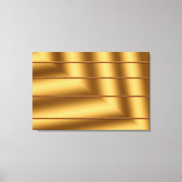 Elegante moderne gouden geschenk kunst canvas afdruk