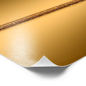 Elegante moderne gouden geschenk kunst foto afdruk (Hoek)