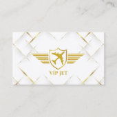 Elegante moderne gouden professionele, QR-code Visitekaartje (Voorkant)