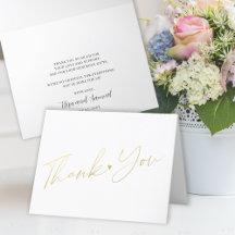 Elegante moderne gouden script eenvoudig