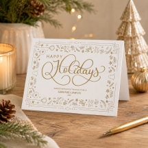 Elegante moderne gouden script zakelijk bedrijfslo